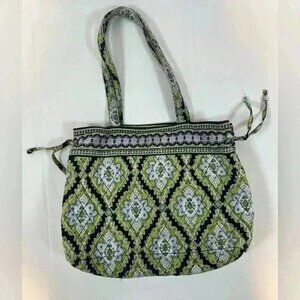 VERA BRADLEY CLOTH TOTE BAG‎ RETIRED PATTERN CAMBRIDGE FALL 2007 SHOULDERBAG
